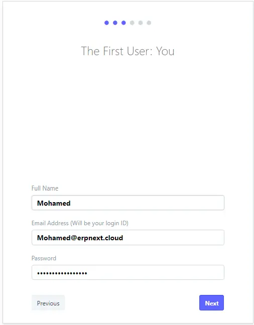 تفاصيل المستخدم